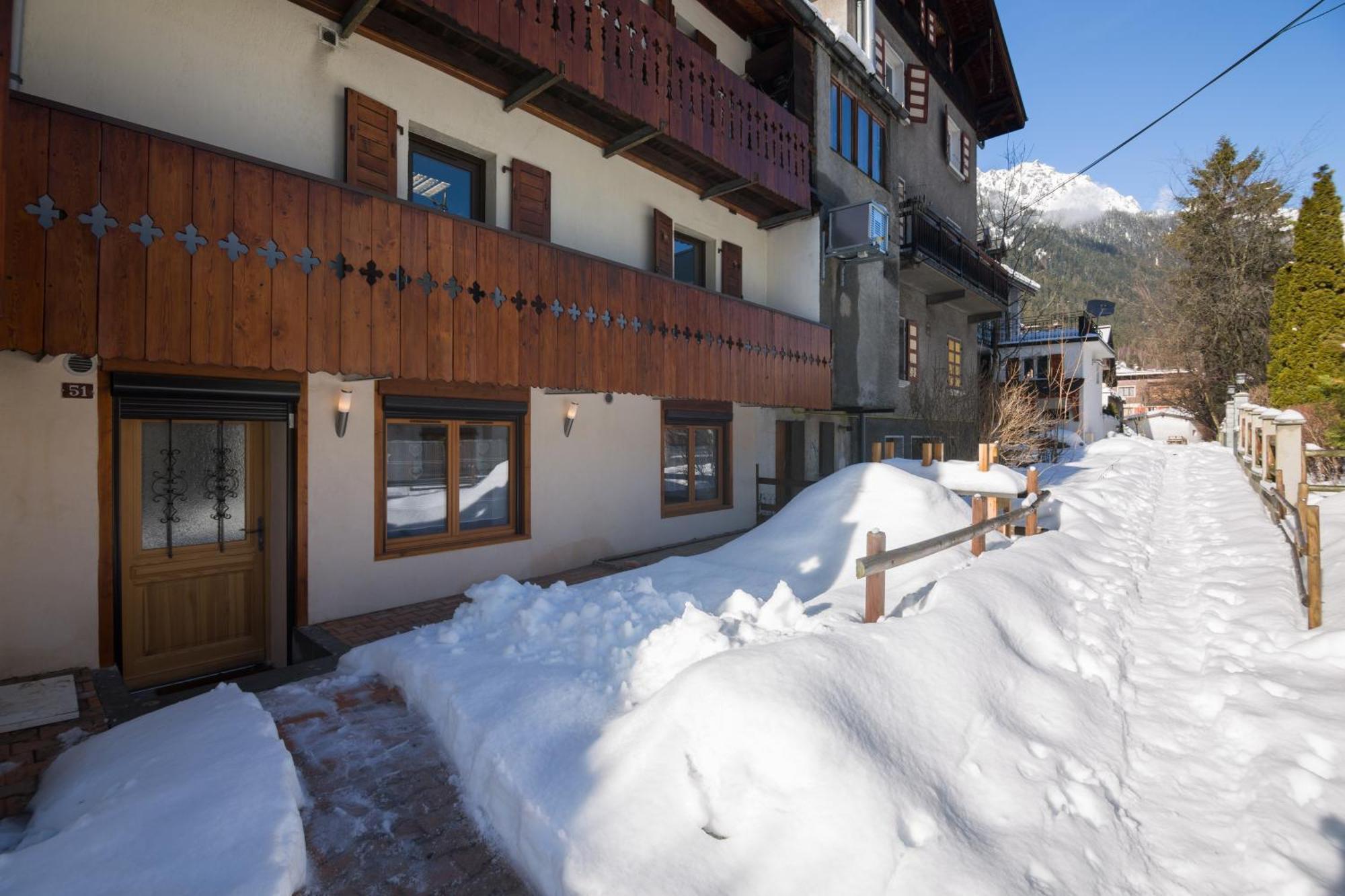 Appartement Le Génépi - Happy Rentals Chamonix Mont Blanc Exterior foto